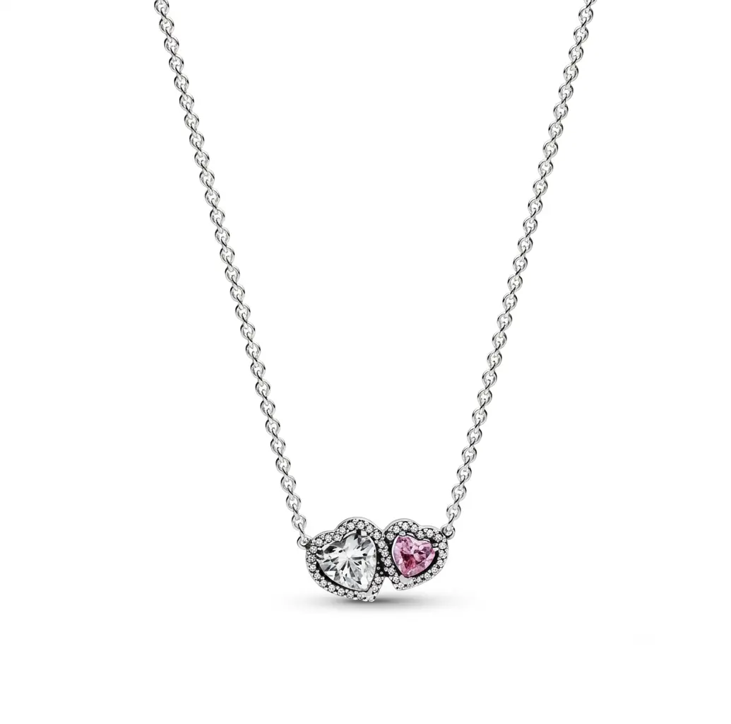 Twin Hearts Necklace