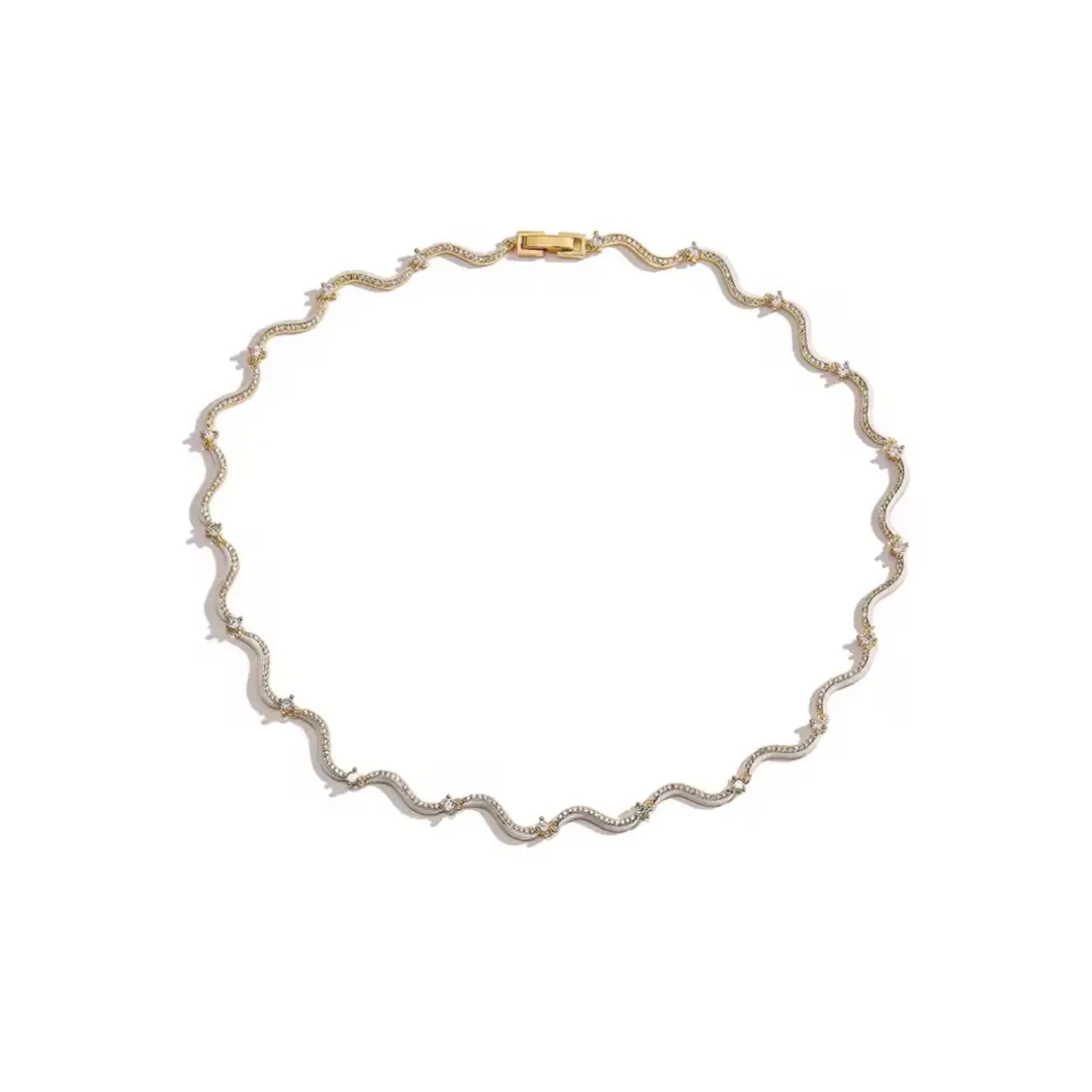 White Waves Choker